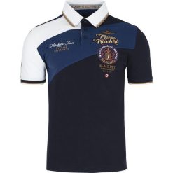 Koszulka Polo Aeronautica Militare. Czarne koszulki męskie Aeronautica Militare, m, bez wzorów, klasyczne, polo, bez rękawów. Za 579,00 zł.