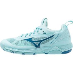 Mizuno WAVE LUMINOUS Obuwie do siatkówki aqua splash/blue sapphire. Niebieskie buty damskie do fitnessu marki Mizuno, z gumy, mizuno wave. Za 509,00 zł.