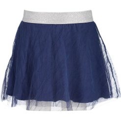 Blue Seven - Spódnica dziecięca 92-128 cm. Niebieskie spódniczki dziewczęce Blue Seven, bez wzorów, z bawełny, mini, rozkloszowane. W wyprzedaży za 29,90 zł.