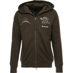 Bluzy męskie: Maharishi STENCIL TIGER HOODED Bluza rozpinana mil olive