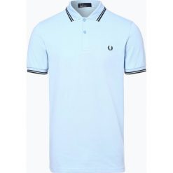Fred Perry - Męska koszulka polo, niebieski. Niebieskie koszulki polo Fred Perry, m, z bawełny, z krótkim rękawem. Za 359,95 zł.