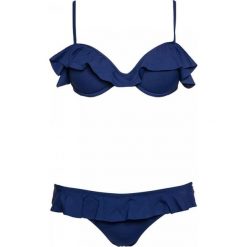 Pepe Jeans strój kąpielowy damski Estelle S ciemnoniebieski. Niebieskie stroje kąpielowe damskie Pepe Jeans, s, bez wzorów, z jeansu. Za 289,00 zł.
