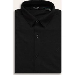 Jack & Jones - Koszula. Czarne koszule męskie Jack & Jones, xl, bez wzorów, z bawełny, klasyczne, z klasycznym kołnierzykiem, z długim rękawem. W wyprzedaży za 119,90 zł.