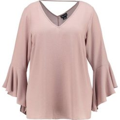 Bluzki asymetryczne: City Chic TOPBELL Bluzka champagne