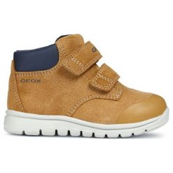 Geox Buty Za Kostkę Chłopięce Xunday 25 Brązowe. Pomarańczowe buty chłopięce zimowe marki Geox, za kostkę. Za 279,00 zł.