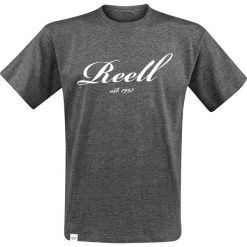 T-shirty męskie: Reell Big Script T-Shirt T-Shirt odcienie ciemnoszarego