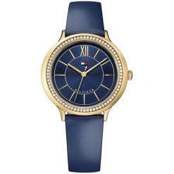 Tommy Hilfiger Candice 1781852. Niebieskie zegarki damskie TOMMY HILFIGER. W wyprzedaży za 582,00 zł.