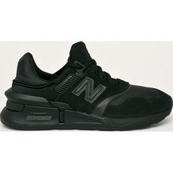 New Balance - Buty MS997MB. Czarne sneakersy męskie New Balance, ze skóry, na sznurówki. W wyprzedaży za 439,90 zł.