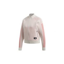 Bluzy dresowe adidas Bluza dresowa ID Knit. Białe bluzy damskie Adidas, z dresówki, bez kaptura. Za 244,30 zł.