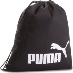 Plecak PUMA - Phase Gym Back 074943 Puma Black 01. Czarne plecaki męskie Puma, bez wzorów, z materiału, sportowe. Za 49,99 zł.