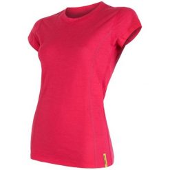 Sensor Koszulka Termoaktywna Merino Wool Active W Magenta L. Czerwone bluzki sportowe damskie marki Sensor, l, z materiału, z krótkim rękawem. Za 195,00 zł.