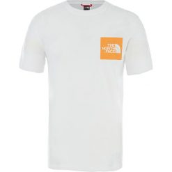 THE NORTH FACE FINE > 00CEQ5P9V1. Koszulki męskie The North Face, xxl, z nadrukiem, z bawełny, eleganckie, z okrągłym kołnierzem, z krótkim rękawem, krótkie. W wyprzedaży za 99,99 zł.