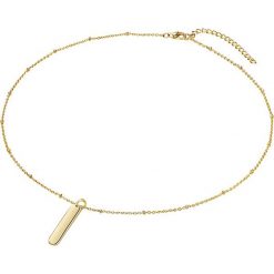 Pozłacany naszyjnik z zawieszką - dł. 40 cm. Żółte naszyjniki damskie Tess Diamonds, Carat 1934 & Co., srebrne. W wyprzedaży za 139,95 zł.
