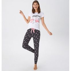 Dwuczęściowa piżama Unicorn - Wielobarwny. Piżamy damskie House, s, bez wzorów, bez rękawów. W wyprzedaży za 49,99 zł.