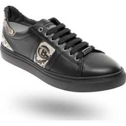 SNEAKERSY Baldinini. Czarne sneakersy męskie Baldinini, na sznurówki. Za 1669,00 zł.