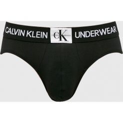 Calvin Klein Underwear - Slipy. Czarne slipy męskie marki Calvin Klein Underwear, s, z elastanu. W wyprzedaży za 79,90 zł.