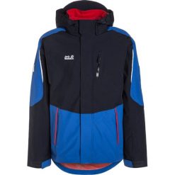 Jack Wolfskin CROSSWIND 3IN1 Kurtka hardshell night blue. Niebieskie kurtki sportowe damskie Jack Wolfskin, z materiału, outdoorowe. W wyprzedaży za 486,85 zł.