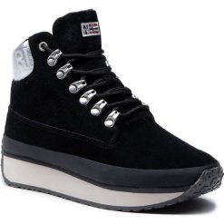 Sneakersy NAPAPIJRI - Emma 17733968 Black N00. Czarne półbuty damskie Napapijri, ze skóry. W wyprzedaży za 299,00 zł.