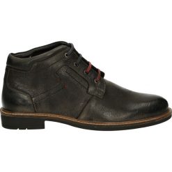 Botki męskie - JEM324 GREY. Szare botki męskie Venezia, ze skóry. Za 169,00 zł.