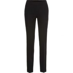 Spodnie Loose Fit bonprix czarny. Czarne spodnie damskie bonprix, bez wzorów. Za 59,99 zł.