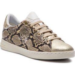 Sneakersy GEOX - D Jaysen A D621BA 041VI C0176 Sand/Gold. Brązowe półbuty damskie Geox, ze skóry ekologicznej. W wyprzedaży za 309,00 zł.