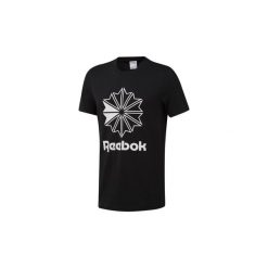 T-shirty z krótkim rękawem Reebok Classic Koszulka Classics Big Logo. Czarne koszulki męskie Reebok Classic, s, bez wzorów, bez kołnierzyka, krótkie. Za 119,00 zł.