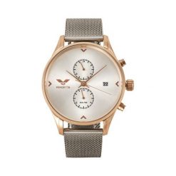 Zegarek Vendetta Zegarek męski ASTORIA SILVER/ROSE GOLD VE1023 uniwersalny. Szare zegarki męskie Vendetta. Za 503,10 zł.