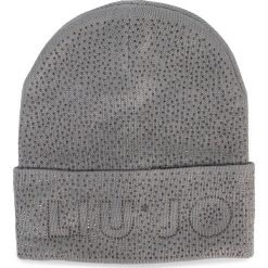 Czapka LIU JO - Beanie Maglia Allove 269008 M0300 Frozen 63850. Szare czapki damskie Liu Jo, na zimę, bez wzorów, z wiskozy. W wyprzedaży za 139,00 zł.
