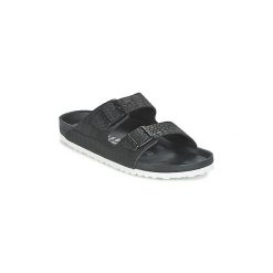 Klapki Birkenstock ARIZONA PREMIUM. Czarne kapcie męskie Birkenstock, bez wzorów. Za 663,20 zł.