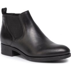 Sztyblety GEOX - D Felicty Np Abx C D94BLC 043NH C9999 Black. Czarne kozaki damskie Geox, ze skóry, bez obcasa, bez zapięcia. W wyprzedaży za 359,00 zł.