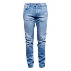 S.Oliver Jeansy Męskie 31/32 Niebieski. Niebieskie jeansy męskie S.Oliver, s, bez wzorów, eleganckie. W wyprzedaży za 168,00 zł.