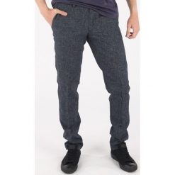 Trussardi Jeans Spodnie Niebieski. Niebieskie spodnie męskie Trussardi Jeans, bez wzorów, z bawełny. Za 628,95 zł.