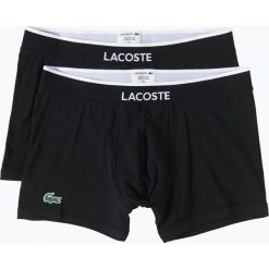 Lacoste - Obcisłe bokserki męskie pakowane po 2 szt., czarny. Czarne bokserki męskie Lacoste, z bawełny. Za 129,95 zł.