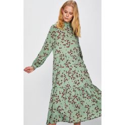 Vero Moda - Sukienka. Zielone sukienki damskie Vero Moda, na co dzień, s, bez wzorów, z poliesteru, casualowe, bez kołnierzyka, bez rękawów, proste. Za 219,90 zł.