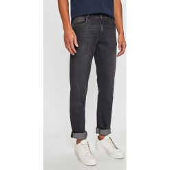 Trussardi Jeans - Jeansy. Szare jeansy męskie Trussardi Jeans, z aplikacjami. Za 499,90 zł.