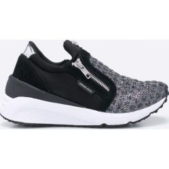 Versace Jeans - Buty. Szare buty sportowe damskie marki Versace Jeans, z gumy. W wyprzedaży za 399,90 zł.