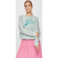 Adidas Originals - Bluza. Szare bluzy damskie adidas Originals, z nadrukiem, z bawełny, bez rękawów, bez kaptura. W wyprzedaży za 249,90 zł.