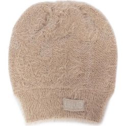Czapka LIU JO - Cuffia Maglia Eff Pe 269043 M0300 Red Sand 269043. Brązowe czapki damskie Liu Jo, na zimę, bez wzorów, z poliesteru. W wyprzedaży za 179,00 zł.