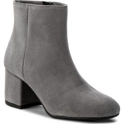Buty zimowe damskie: Botki R.POLAŃSKI – 0882 Grafit Zamsz