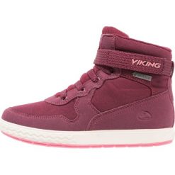 Viking VIGRA WARM UKUT Śniegowce plum/coral. Fioletowe buty zimowe damskie marki Viking, z materiału. W wyprzedaży za 209,50 zł.