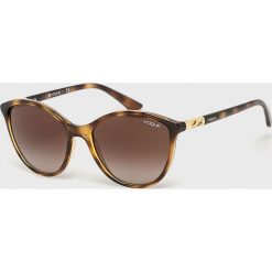 Vogue Eyewear - Okulary 0VO5165S. Pomarańczowe okulary przeciwsłoneczne damskie marki VOGUE Eyewear, okrągłe. W wyprzedaży za 449,90 zł.