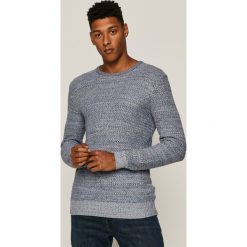 Medicine - Sweter. Niebieskie swetry męskie MEDICINE, s, bez wzorów, z bawełny, z okrągłym kołnierzem, bez kaptura. Za 99,90 zł.