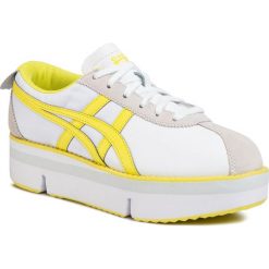 Sneakersy ONITSUKA TIGER - Pokkuri Sneaker Pf 1182A127 White/Sour Yuzu 105. Białe półbuty damskie Onitsuka Tiger, bez wzorów, ze skóry, bez obcasa, bez zapięcia. W wyprzedaży za 239,00 zł.
