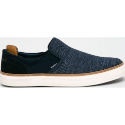 Wrangler - Tenisówki. Zielone trampki męskie Wrangler, bez wzorów, z gumy, bez zapięcia. W wyprzedaży za 119,90 zł.