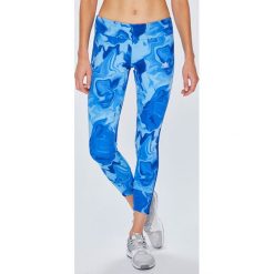 Adidas Performance - Legginsy. Niebieskie legginsy damskie marki adidas Performance, s, z elastanu. W wyprzedaży za 159,90 zł.