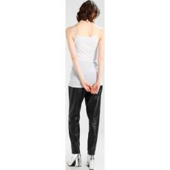 Topy damskie: American Vintage SPAGETTI STRING CAMI Top blanc