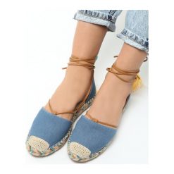 Espadryle damskie: Granatowe Espadryle Mohicans