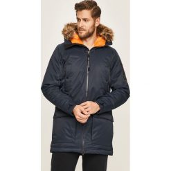 Peak Performance - Kurtka. Niebieskie płaszcze męskie Peak Performance, xl, bez wzorów, z poliesteru, długie, z kapturem. Za 1699,00 zł.