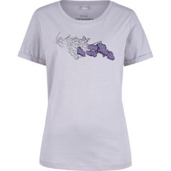 T-shirt farbowany naturalnymi barwnikami bonprix w kolorze bzu. Fioletowe t-shirty damskie bonprix, bez wzorów, bez kołnierzyka. Za 32,99 zł.