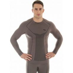 Brubeck Koszulka męska Thermo beżowar. XXL (LS10680). Szare koszulki sportowe męskie marki Brubeck, m. Za 94,50 zł.